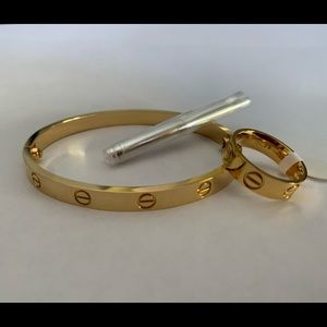 Stainless steel bundle for a bracelet and a ring